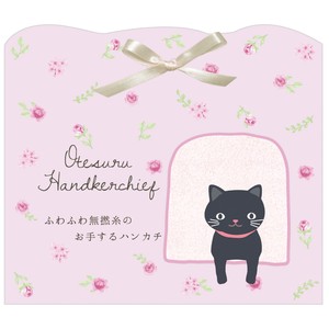 Towel Handkerchief Black-cat