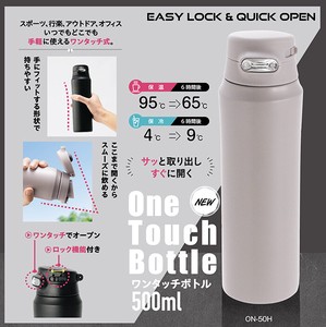 Water Bottle Gray 500ml