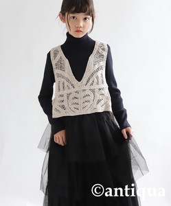 Antiqua Kids' Vest/Gilet Crochet Vest Tops Sweater Vest Kids Popular Seller