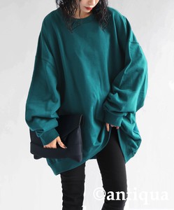 Antiqua Hoodie Pullover Brushed Sweatshirt Tops Ladies Autumn/Winter