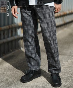 Full-Length Pant Wool Blend Tapered Pants