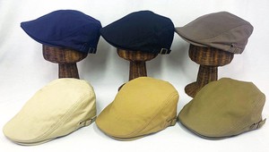 コットンヘリンボーン　ハンチング　帽子　HAT　※サイズ調節可能