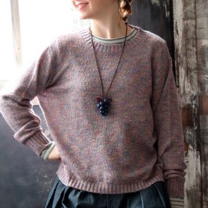 Sweater/Knitwear Colorful Rainbow Knit Tops