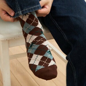 Crew Socks Antibacterial Finishing Cat Casual Made in Japan