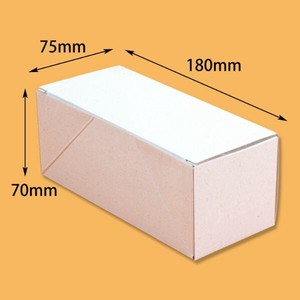 HEIKO（シモジマ） 紙箱 エコパームボックス プレーンS バラ出荷