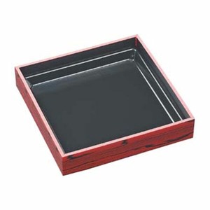 折箱容器 エフピコ WPS-角214-214V 本体 赤焼板目黒
