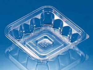 汎用透明カップ容器 リスパック クリーンカップ125角180BS
