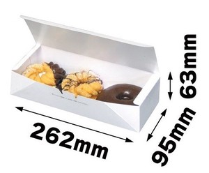 菓子容器 ヤマニパッケージ 20-312 耐水耐油サービス箱 大