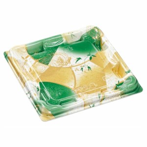 寿司容器 エフピコ 優彩3-3 本体 風光緑
