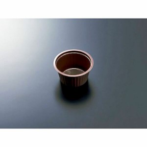 中央化学 惣菜容器 BAKEQ 88φ-185cc 茶