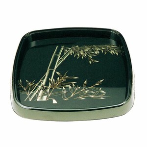 寿司容器 うるし角鉢(35)竹 ニシキ