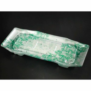 刺身・鮮魚容器 リスパック A-PET うつくし盛D 35B こみち緑