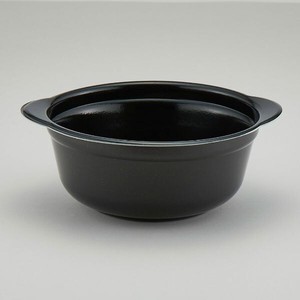 麺・スープ容器 青葉紙業 KD-190浅 本体 耐熱くろ内黒