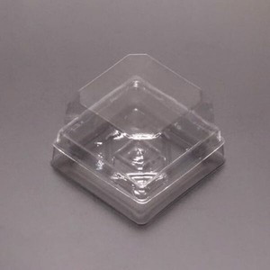 菓子容器 廣川 和菓子容器 MAK-4 本体(透明)