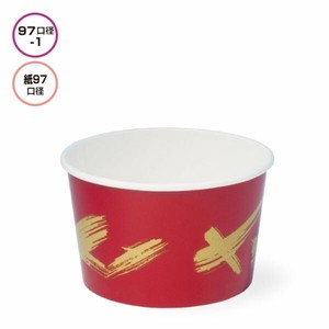 麺・スープ容器 東罐興業 PC-240N モダンベニ