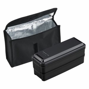 弁当箱・保冷バッグ SMART UP ランチボックス二段保冷ケース付 BLW-38HE