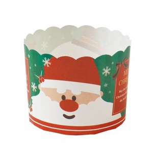 天満紙器 菓子容器 XM667 ケーキカップ(クリスマスペア)