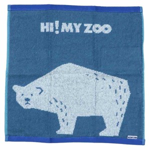 【ハンドタオル】HI! MY ZOO ジャガードウォッシュタオル ハイ ビッグベアー