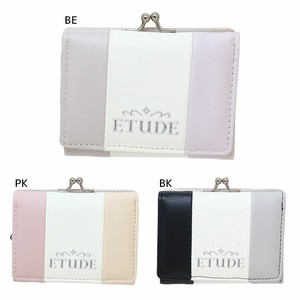 【財布】ETUDE エチュード がま口コンパクト財布