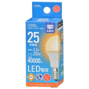 LED電球小形E17 25形相当 電球色