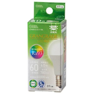 LED電球小形E17 60形相当 昼白色
