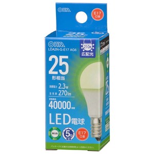 LED電球小形E17 25形相当 昼白色