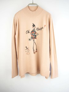 Sweater/Knitwear Pullover Stretch Embroidered Autumn/Winter 2023