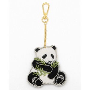 钥匙链 熊猫
