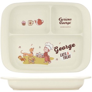 Divided Plate Curious George Skater