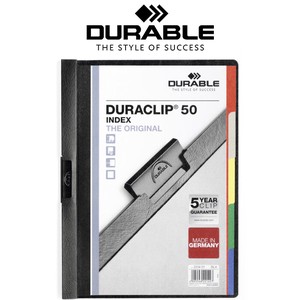 DURABLE A4 ファイル INDEX 50（ドイツ・輸入・文房具・文具）