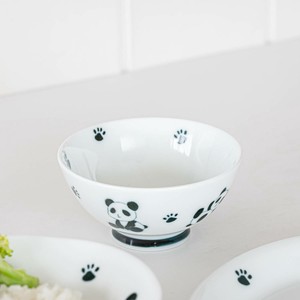 Mino ware Rice Bowl Panda Western Tableware 11cm Made in Japan