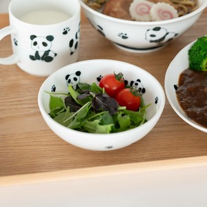 Mino ware Donburi Bowl Panda Western Tableware 12cm Made in Japan