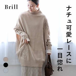 Sweater/Knitwear Dolman Sleeve Knitted