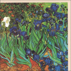Greeting Card Foil Stamping Van Gogh 2023 New