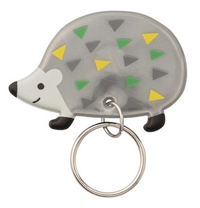 Animal Ornament Key Chain Hedgehog
