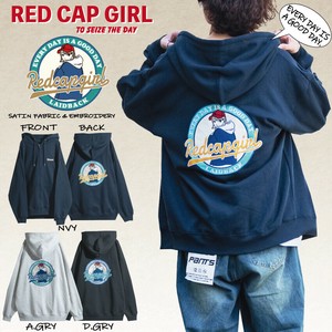 Hoodie Satin Wool-Lined Embroidered