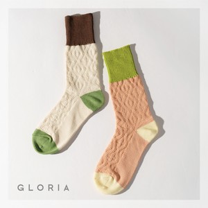 Leg Warmers Bicolor Socks Cotton 2024 Spring/Summer