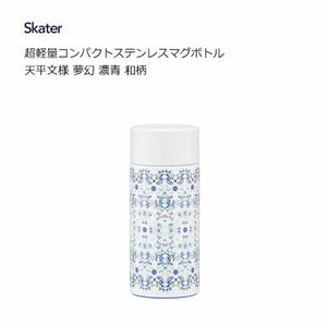 Water Bottle Skater Japanese Pattern