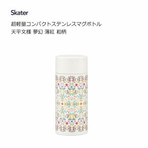 Water Bottle Skater Japanese Pattern