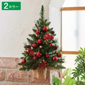 壁掛けクリスマスツリーセット　高さ60cm
