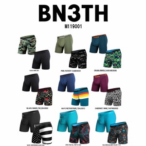 BN3TH(ベニス)ボクサーパンツ 2枚セット インナーポケット付 メンズ 男性用 下着 MYPAKAGE M119001