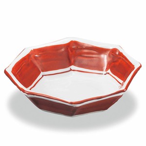 Kutani ware Small Plate Red