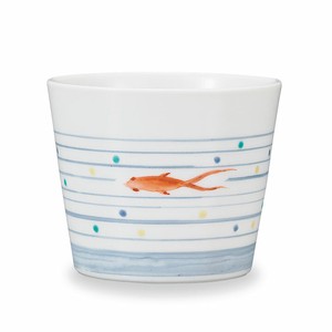 Kutani ware Dish Goldfish