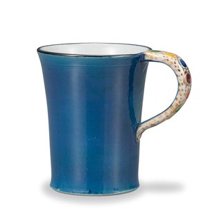 Kutani ware Mug Blue