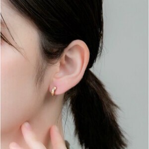 Clip-On Earrings Rough Made in Japan