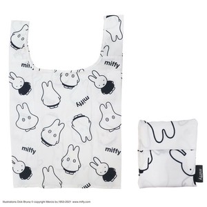 Reusable Grocery Bag Miffy Monochrome Reusable Bag