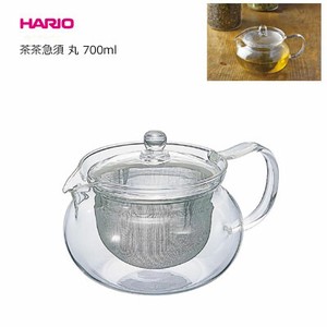 茶茶急須 丸 700ml 耐熱ガラス HARIO ハリオ CHJMN-70T
