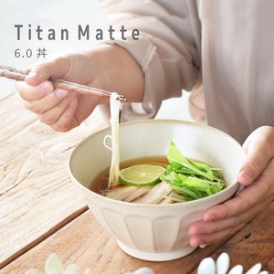 チタンマット6.0丼【丼ぶり うどん 日本製 美濃焼】