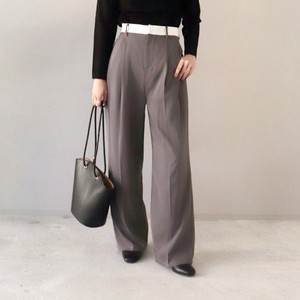 Full-Length Pant Color Palette Tucked Wide Pants Waist