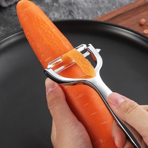 果物、野菜、皮むきナイフ  ステンレス鋼    BQ1468